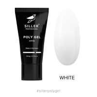 Siller Poly Gel Cover 30мл White